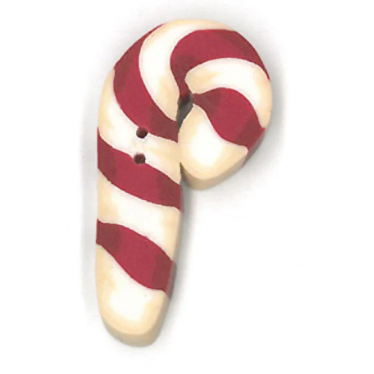Small Flat Candy Cane